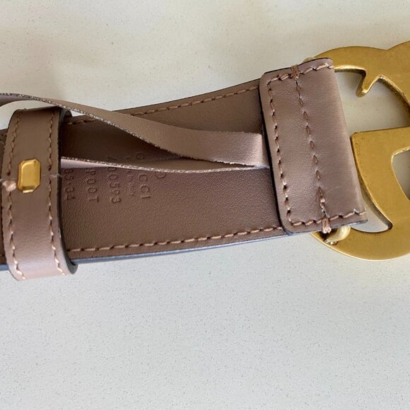 Authentic GG Wide Belt size 85 - Picture 6 of 10